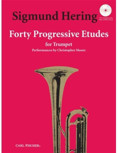 HERING S.-Quaranta studi progressivi per tromba (Audio Online)