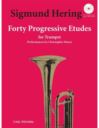 HERING S.-Quaranta studi progressivi per tromba (Audio Online)