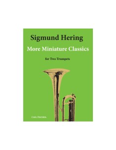 HERING S.-More Miniature Classics para 2 Trompetas (2 Fliscornos) y Piano