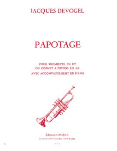DEVOGEL J.-Papotage per Tromba e Pianoforte