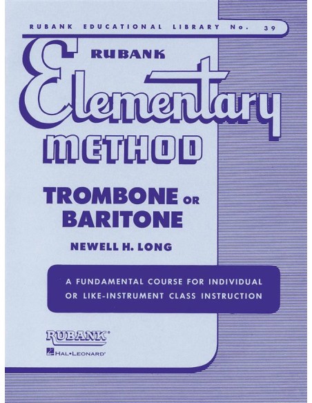RUBANK-Metodo elementare per trombone o baritono (lungo)