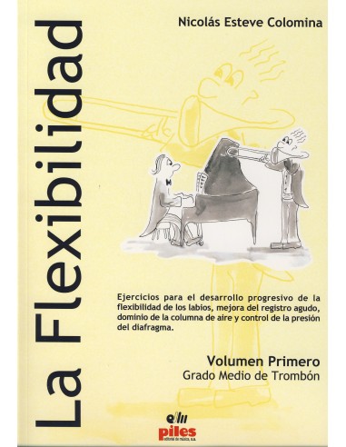 ESTEVE N.-La Flexibility Vol.1 (Medium Grade) per Trombone