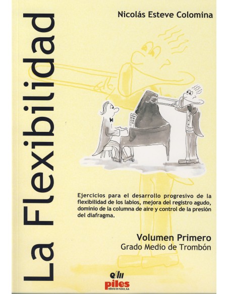 ESTEVE N.-La Flexibility Vol.1 (Medium Grade) for Trombone
