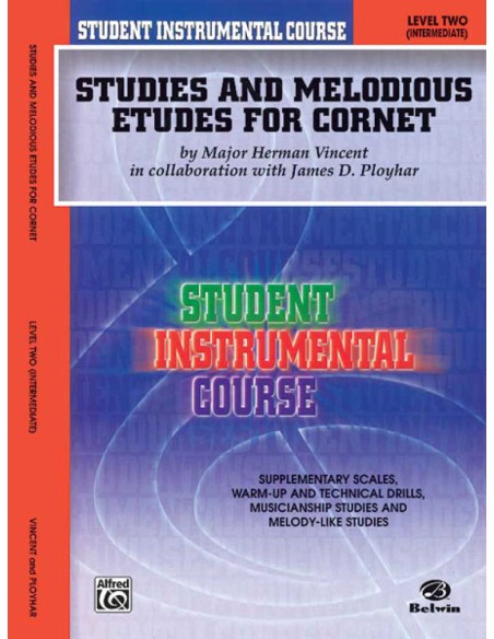 VINCENT & WEBER-Studies and Melodious Etudes for Cornet 2 (Ployhar)