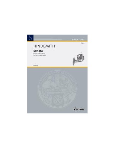 HINDEMITH P.-Sonata (1939) per corno e pianoforte