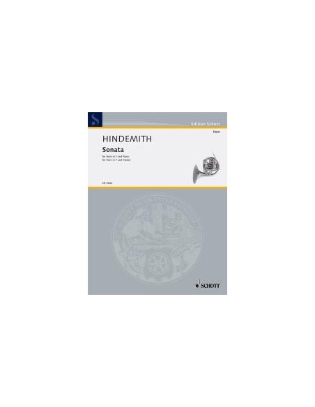 HINDEMITH P.-Sonata (1939) per corno e pianoforte