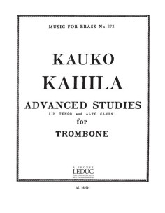 KAHILA K.-Advanced Studies for Trombone