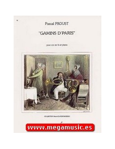 PROUST P.-Gamins D'Paris per corno e pianoforte