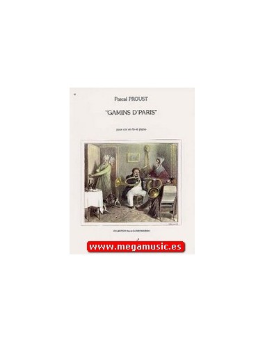 PROUST P.-Gamins D'Paris per corno e pianoforte