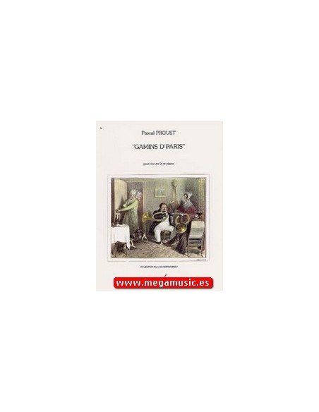 PROUST P.-Gamins D'Paris per corno e pianoforte