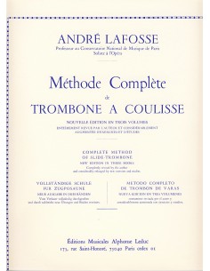 LAFOSSE A.-Complete Method Vol.1 for Rod Trombone