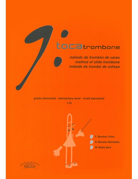 ORTEU & BADIA & MORALES-Tocatrombone (Methode) für Stabposaune