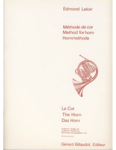 LELOIR E.-Methode de Cor para Trompa