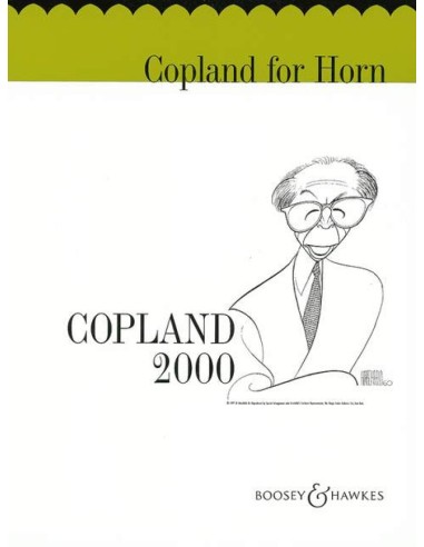 COPLAND A.-Album di pezzi per corno