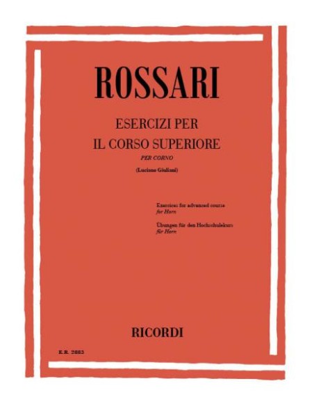 ROSSARI G.-Esercizi Superiori per Corno