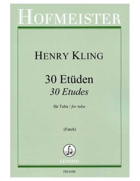 KLING H.-Studies (30) per tuba (fatch)