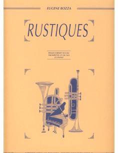 BOZZA E.-Rustiques per Tromba e Pianoforte