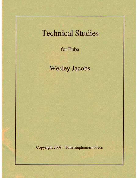 JACOBS W.-Studi tecnici per la tuba