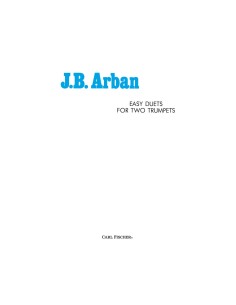 ARBAN J.B.-Easy Duos per 2 Trombe