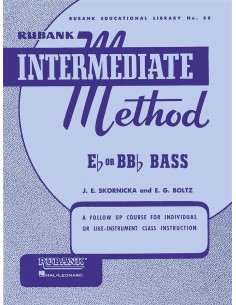 RUBANK-Intermediate-Methode für Tuba Es- oder BBb-Bässe (Skornicka/Boltz)
