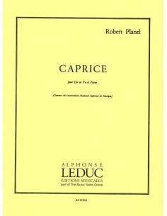 PLANEL R.-Caprice per corno e pianoforte