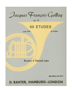 GALLAY J.F.-Studi (30) per corno (Leloir)