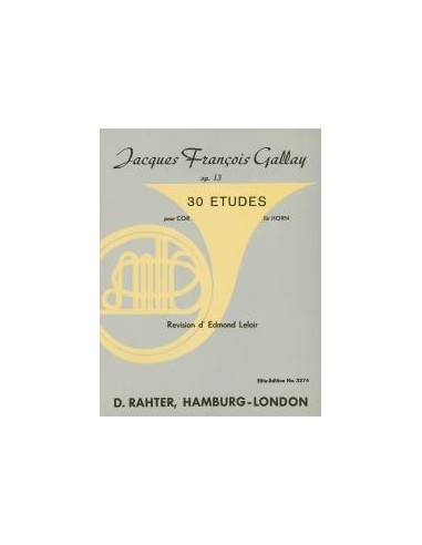 GALLAY J.F.-Studi (30) per corno (Leloir)
