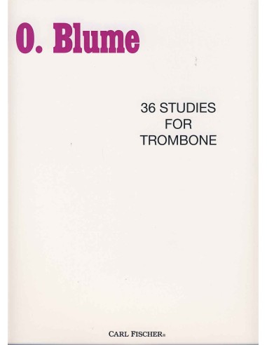 BLUME O.-Studies (36) per trombone