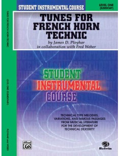 PLOYHAR J.D.-Melodie per corno francese Technic 1st per corno