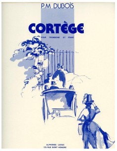 DUBOIS P.M.-Corteggiamento per trombone e pianoforte