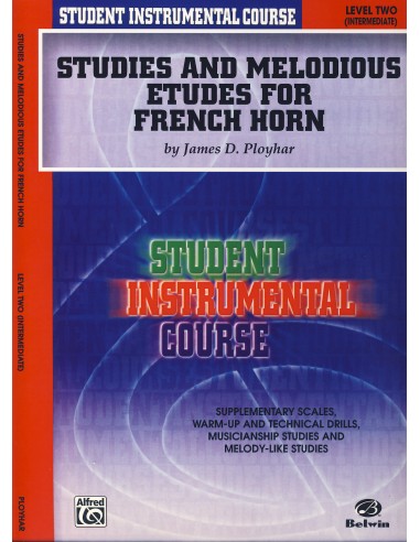 PLOYHAR J.D.-Melodic Studies 2nd for Horn
