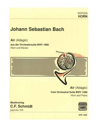 BACH J.S.-Air (Adagio) per corno e pianoforte