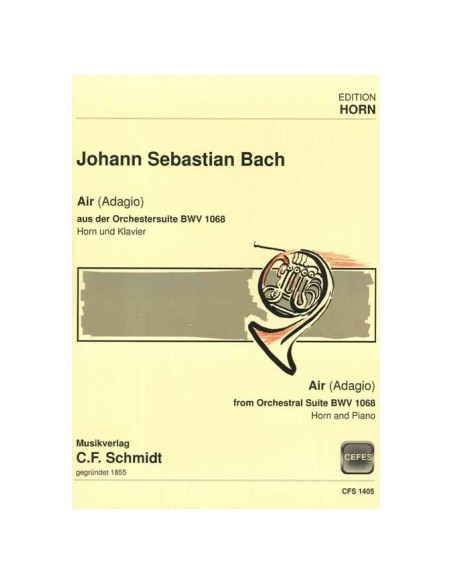 BACH J.S.-Air (Adagio) per corno e pianoforte