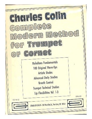 COLIN C. - Komplette moderne Methode für Trompete oder Kornett