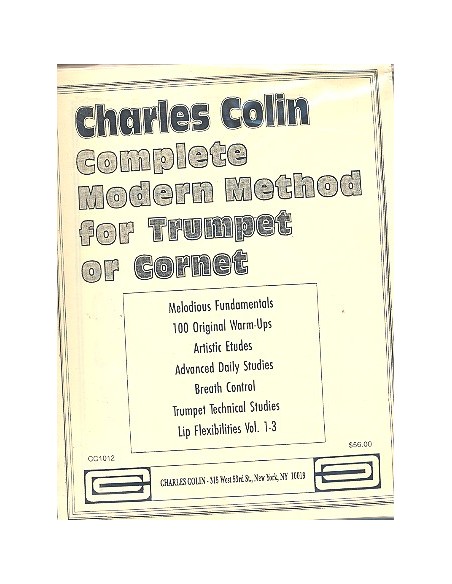 COLIN C. - Komplette moderne Methode für Trompete oder Kornett