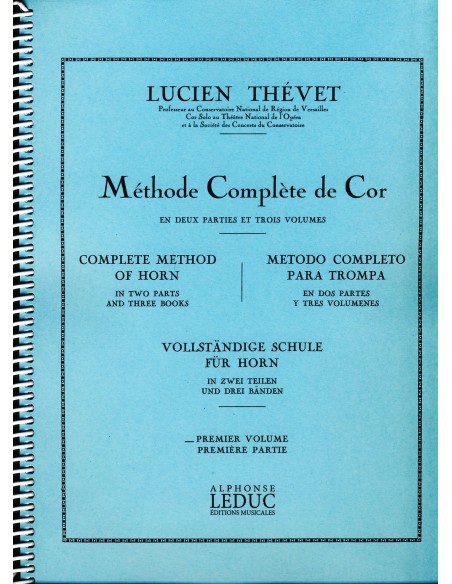 THEVET L.-Methode Complete Vol.1 per corno