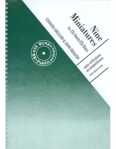 GREGSON & RIDGEON-Nine Miniature per Mib e corno per pianoforte