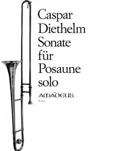 DIETHELM C.-Sonate op.128 pour trombone