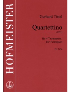 TITTEL G.-Quartettino per 4 Trombe