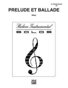 BALAY G.-Prelude et Ballade for Trumpet and Piano