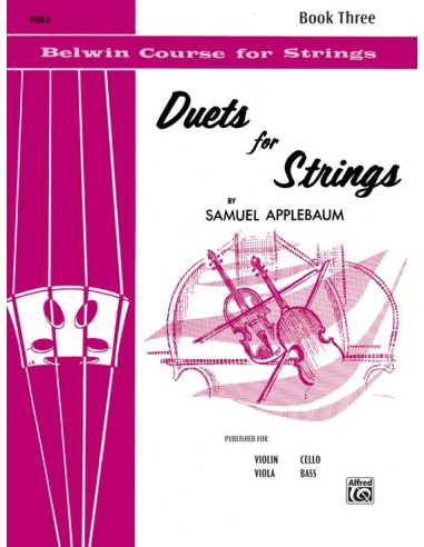 APPLEBAUM S.-Duets for Strings Vol.3 para Viola