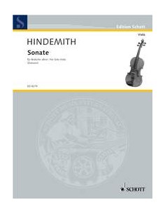 HINDEMITH P.-Sonata (1937) per viola sola (Danuser)