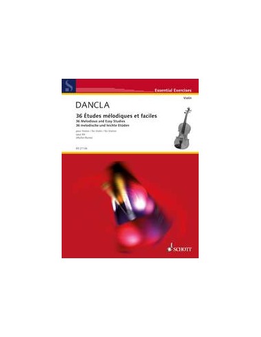 DANCLA C.-Studi Melodici (36) Op.84 per Violino (Mueller Runte)