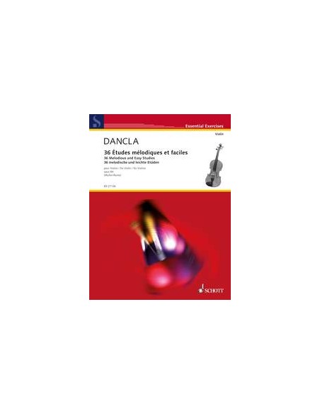DANCLA C.-Studi Melodici (36) Op.84 per Violino (Mueller Runte)