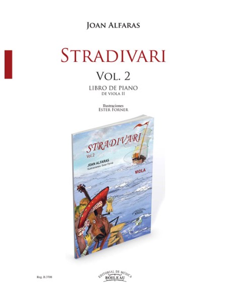 ALFARAS J.-Stradivari Vol.2 (Method) Piano Accompaniment for Viola