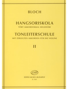 BLOCH J.-Scale Studies Op.5 Vol.2 for Violin