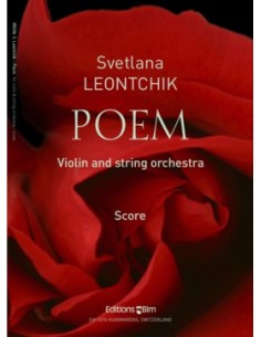 LEONTCHIK S.-Poema per violino e pianoforte