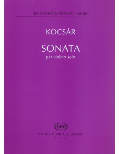 KOCSAR M.-Sonate für Violine