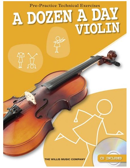 BURNAM E.M. - Ein Dutzend pro Tag für Violine (Inc.CD)