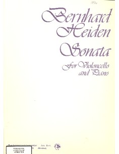 HEIDEN B.-Sonata per violoncello e pianoforte